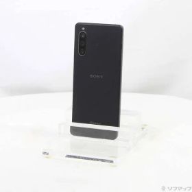 ソフマップ 〔中古品〕 Xperia 10 IV 128GB ブラック SO-52C docomoロック解除SIMフリー【258】
