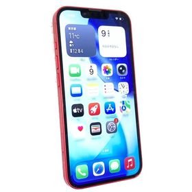 中古 Apple iPhone14 256GB プロダクトレッド MPWG3J／A SIMフリー