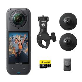 《新品》 Insta360 (インスタサンロクマル) X5 モーターサイクルバンドル CINSAAHA-X502[ ウェアラブルカメラ ]【KK9N0D18P】