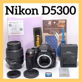 ニコン(Nikon)のWi-Fi機能搭載✨Nikon D5300✨シングルレンズ✨初心者におすすめ(デジタル一眼)