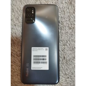 シャオミ(Xiaomi)のXiaomi Redmi Note 10T A101XM アジュールブラック(スマートフォン本体)