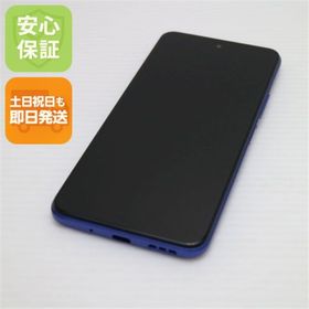 超美品 SIMフリー Redmi Note 10T ナイトタイムブルー M444(スマートフォン本体)