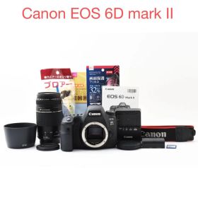 デジタル一眼レフカメラ Canon EOS 6D Mark II望遠レンズセット