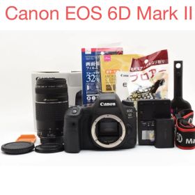 一眼レフカメラ Canon EOS 6D Mark II 望遠レンズセット