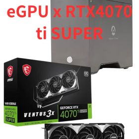 AKiTiO Node Titan + RTX 4070 Ti SUPER