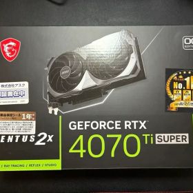 MSI GeForce RTX 4070 Ti Super ventus 2x