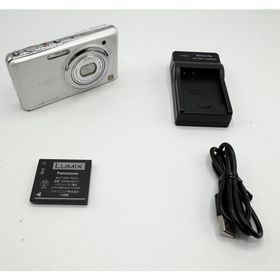 中古 パナソニック デジタルカメラ LUMIX FX77 リリーホワイト DMC-FX77-W