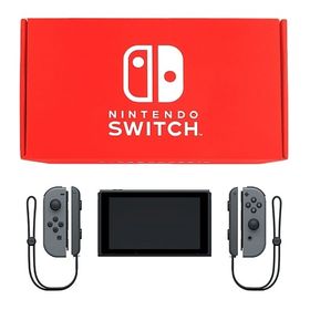 Nintendo Switch本体 2台目用セット/Joy-Con(L/R)グレー/Joy-Conストラップ：ブラック ニンテンドースイッチハード