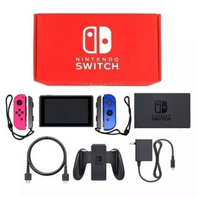 Nintendo Switch本体 カラーカスタマイズ [2019年8月モデル]/Joy-Con(L)ネオンピンク/(R)ネオングリーン/Joy-Conストラップ：ネオンピンク/ネオングリーン ニンテンドースイッチハード