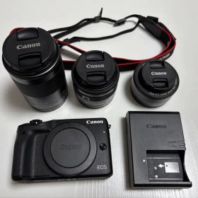 Canon EOS M3 ミラーレス一眼カメラ レンズ3本付き