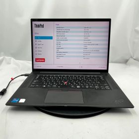 ★ジャンク/ファン異音あり★Lenovo ThinkPad P1 Gen 4 [Core i7 11800H 16GB SSD 512GB(NVMe) 16インチ OS無し] 中古 ノートパソコン (RM1675)