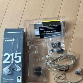 SHURE SE215シュア イヤホン 有線 クリア