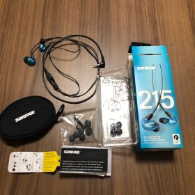 SHURE 有線イアホン SE215 SPE-A ブルー
