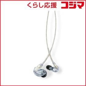 【 新品 未開封 】 SHURE イヤホン カナル型 クリア [φ3.5mm ミニプラグ] SE215CL-A 未使用 送料無料