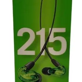 【希少美品】【送料無料】SHURE SE215SPE-GN-A イヤホン グリーン 限定