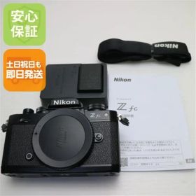 新品同様 Nikon Zfc ボディ ブラック ミラーレス一眼 NIKON 即日発送 土日祝発送OK 05000
