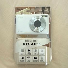 Kenko ケンコー デジタルカメラ KC-AF11 ホワイト SDカード付き