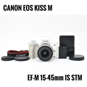 【美品】CANON EOS KISS M EF-M 15-45mm IS STM