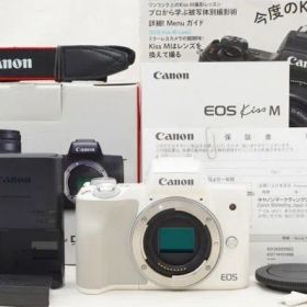 ☆美品☆ Canon キャノン EOS Kiss M ボディ 元箱 付属品 ♯25080303