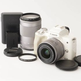 キヤノン Canon EOS Kiss M / EF-M 15-45mm F3.5-6.3 IS STM / EF-M 55-200mm F4.5-6.3 IS STM