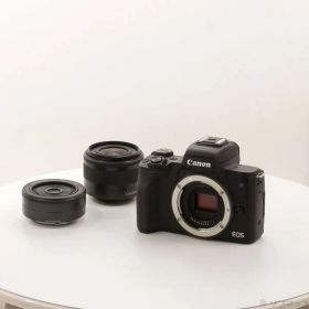 ソフマップ 〔中古品〕 EOS Kiss M (ブラック) ダブルレンズキット【262】