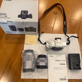 Canon EOS KISS M ホワイト レンズセット