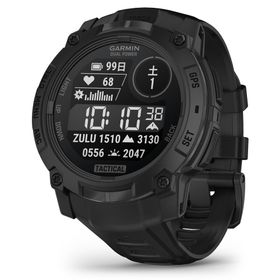 ガーミン Instinct 3 Dual Power 50mm Black / Tactical Black【Suica対応】スマートウォッチ 010-02935-80[0100293580] 返品種別A