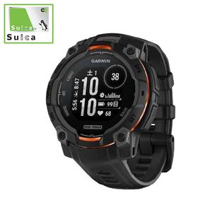 GARMIN Instinct 3 Dual Power (インスティンクト スリー デュアル パワー)45mm GPSスマートウォッチ(Suica対応) (ガーミン) Black 010