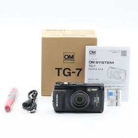 オリンパス(OLYMPUS)のOM SYSTEM Tough TG-7 ブラック(コンパクトデジタルカメラ)