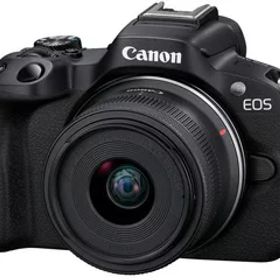 CANON キヤノン EOS R50・RF-S18-45 IS STMレンズキット ブラック ミラーレスカメラ