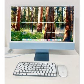 アップル(Apple)のApple MQRC3J/A 24インチ iMac Retina M3 パソコン(デスクトップ型PC)