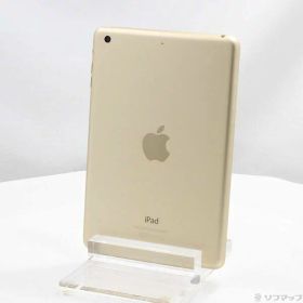 【中古】Apple(アップル) iPad mini 3 128GB ゴールド MGYK2J／A Wi-Fi 【269-ud】