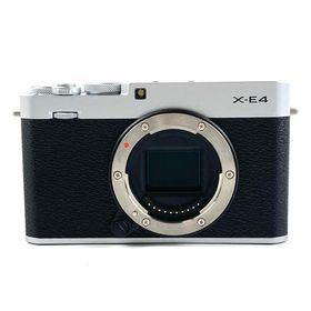 富士フイルム FUJIFILM X-E4 ボディ シルバー デジタル ミラーレス 一眼カメラ 中古