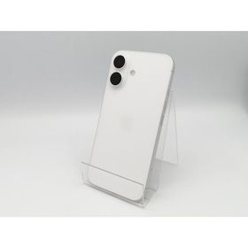 【中古】Apple 国内版 【SIMフリー】 iPhone 16 128GB ホワイト MYDR3J/A【ECセンター】保証期間１ヶ月【ランクB】