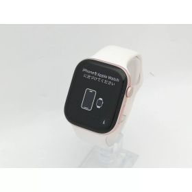 【中古】Apple Apple Watch Series10 46mm GPS ローズゴールドアルミニウムケース/ライトブラッシュスポーツバンド (S/M) MWWT3J/A【中野】保証期間1ヶ月【ランクB】