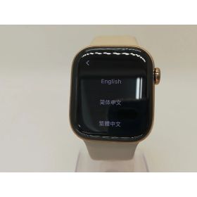 【中古】Apple Apple Watch Series10 42mm Cellular ゴールドチタニウムケース/スターライトスポーツバンド (M/L) MX073J/A【秋葉4号】保証期間1ヶ月【ランクA】