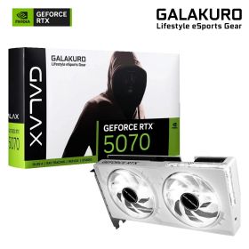 玄人志向 NVIDIA RTX5070 搭載 グラフィックボード GDDR7 12GB【国内正規品】 GK-RTX5070-E12GB/WHITE/DF