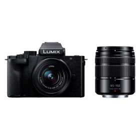 【10％OFF★3/20 20:00〜3/26 1:59】 一眼カメラ ミラーレス LUMIX G100D Wキット ブラック [ズームレンズ+ズームレンズ] パナソニック DC-G100DW-K