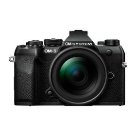 OMデジタルソリューションズ OM-5 Mark II 12-45mm F4.0 PRO レンズキット ミラーレス一眼カメラ IP53防水防塵対応 ブラック