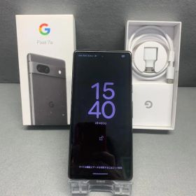 美品 SIMフリー Google pixel 7a 128GB チャコール色