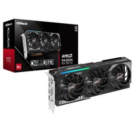ASRock AMD Radeon RX 9070 Challenger 16GB AMD Radeon RX 9070 搭載グラフィックカード