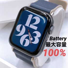 アップルウォッチ(Apple Watch)のApple Watch 本体 series 5 バッテリー 100% 4618(その他)