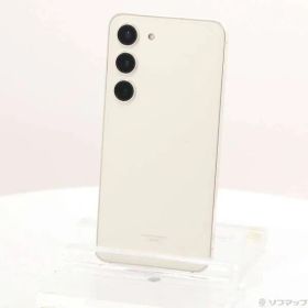 ソフマップ 〔中古品〕 Galaxy S23 256GB クリーム SCG19 au SIMフリー【276】