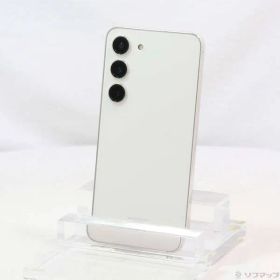 ソフマップ 〔中古品〕 Galaxy S23 256GB クリーム SCG19 au SIMフリー【344】