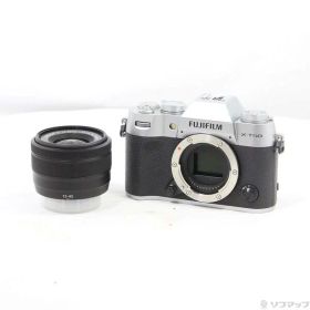 【中古】FUJIFILM(フジフイルム) 〔展示品〕 X-T50 XC15-45mm レンズキット シルバー 【297-ud】