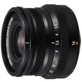 【送料無料】FUJIFILM XFレンズ フジノンレンズ XF16mmF2.8 R WR ブラック【転送不可】【unable to transfer】