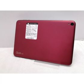 【中古】KYOCERA au 【SIMロック解除済み】 Qua Tab QZ10 KYT33 ボルドー【仙台駅東口】保証期間1週間【ランクC】