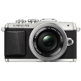 【中古】【非常に良い】OLYMPUS ミラーレス一眼 PEN E-PL7 EZダブルズームキット シルバー E-PL7 EZ DZKIT SLV