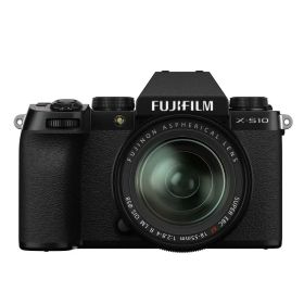 【中古】富士フイルム(FUJIFILM) ミラーレスデジタルカメラ X-S10 レンズキット(XF18-55) F X-S10LK-1855 ブラック当店保証30日間 人気モデル 高画質 売れ筋