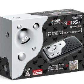 【中古】Newニンテンドー2DS LL ドラゴンクエスト はぐれメタルエディション
